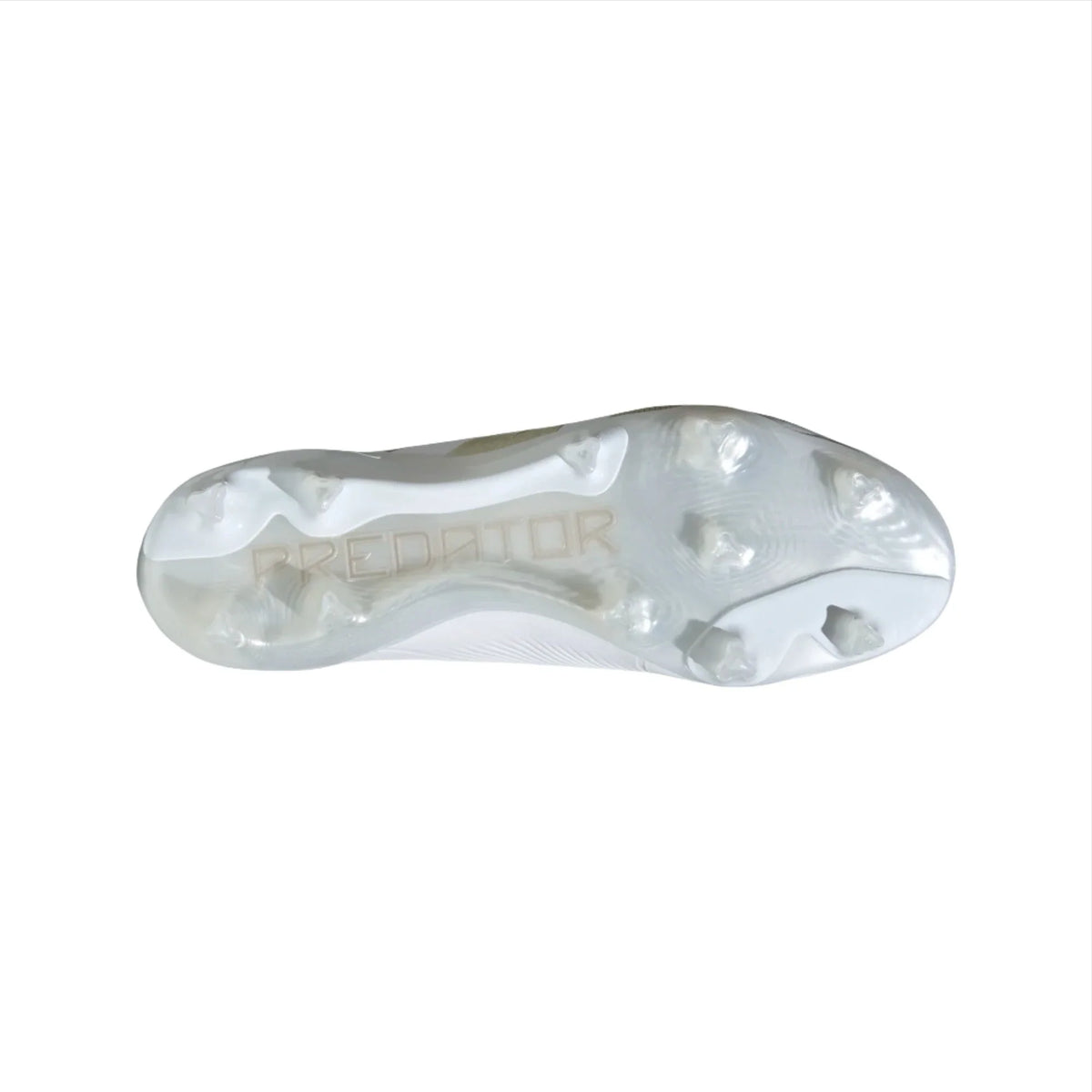 Adidas Predator Low Elite FG - White/Gold/White product image 3, provided for visual reference and product detail review