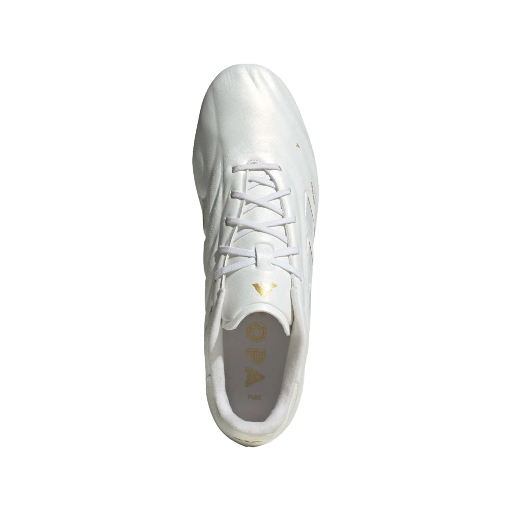 Adidas Copa Pure 2 Elite FG-White/White/Gold product image 4, provided for visual reference and product detail review
