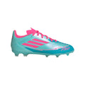Adidas JR Messi F50 League FG/MG -Aqua/Lucid Pink product image 1, provided for visual reference and product detail review