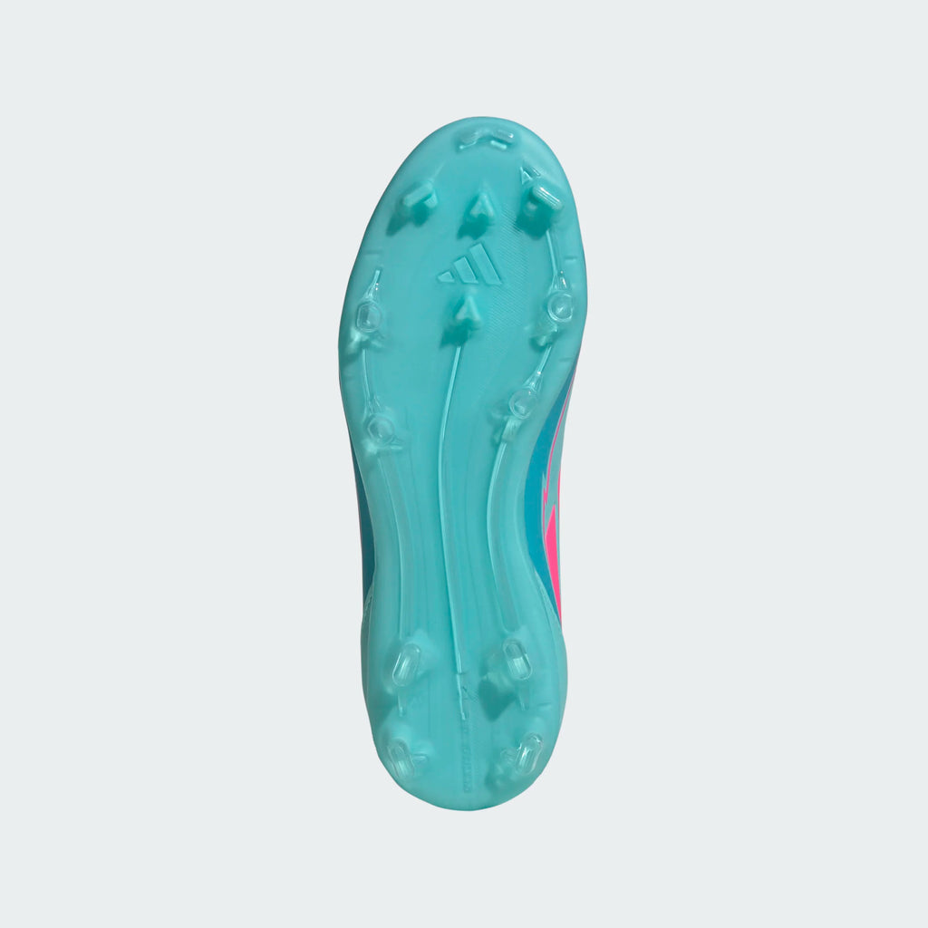 Adidas JR Messi F50 League FG/MG -Aqua/Lucid Pink product image 5, provided for visual reference and product detail review