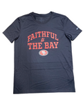 Nike Women San Francisco 49ers T-Shirt-Black product image 1, provided for visual reference and product detail review