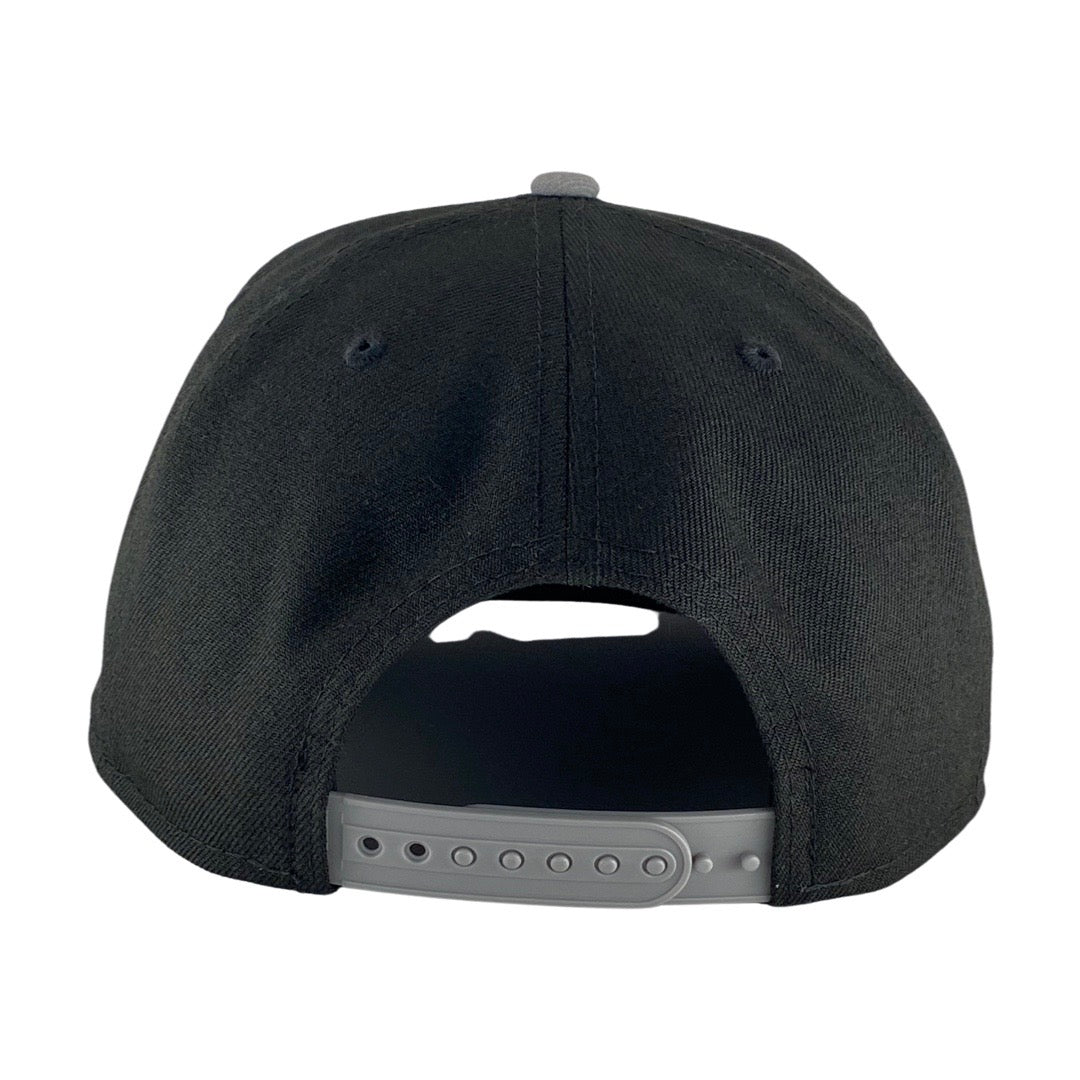 Chicago White Sox Black/Grey Chase Script Snapback Hat product image 5, provided for visual reference and product detail