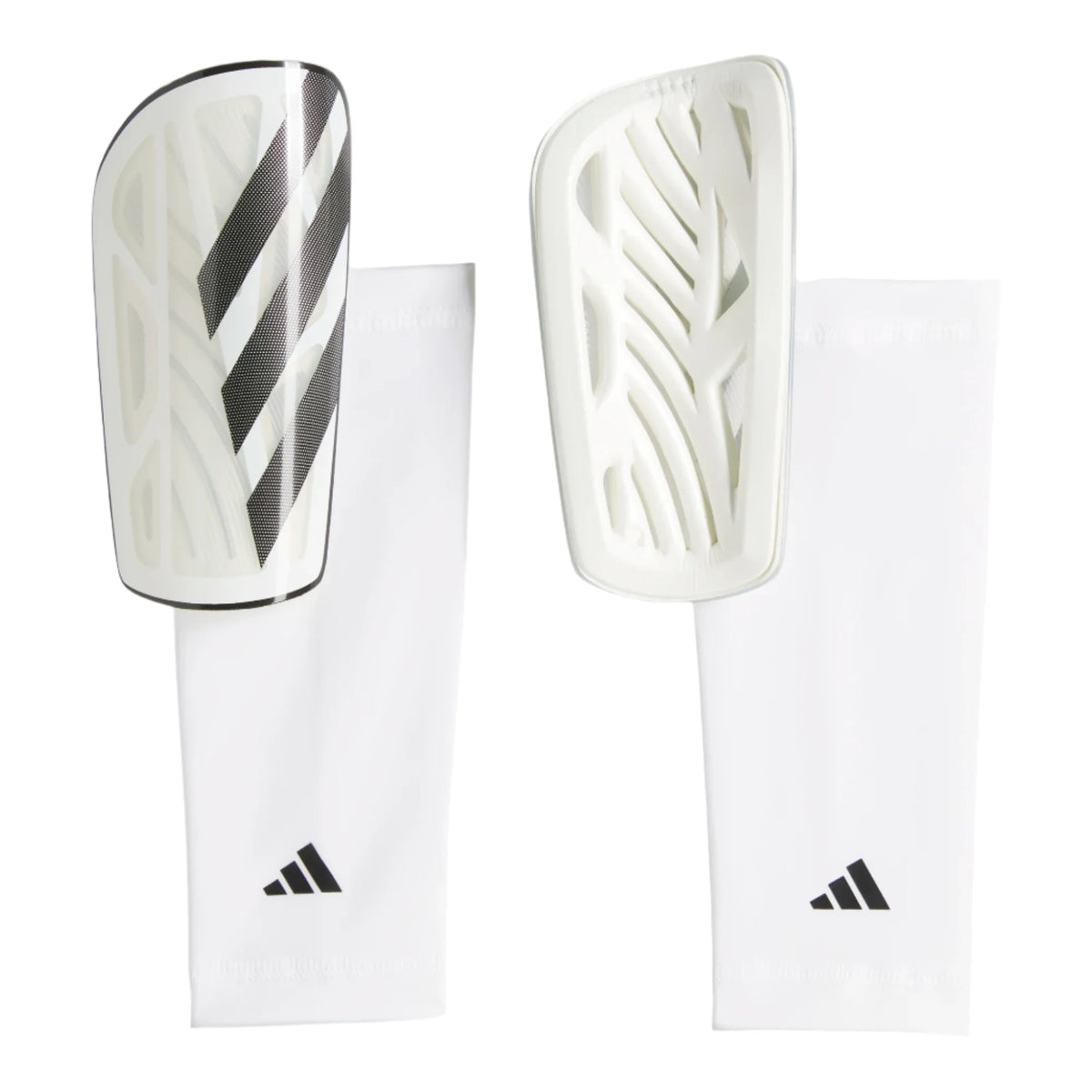 Adidas Tiro League Shin Guards-Black/White product image 1, provided for visual reference and product detail review