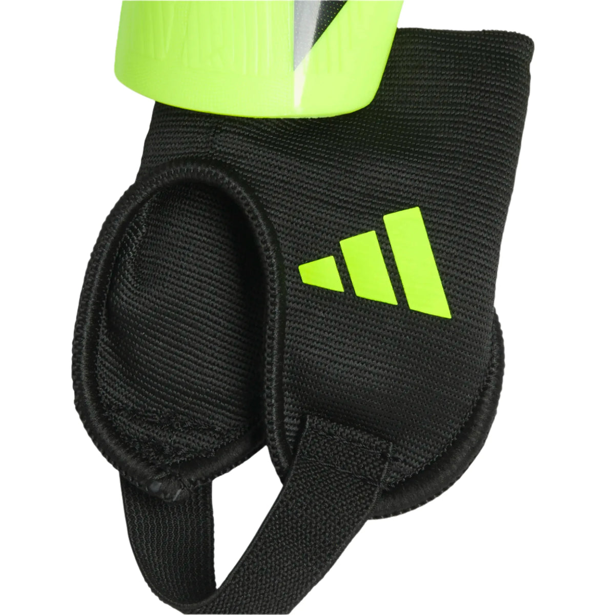 Adidas Youth Tiro Match Shinguard-Neon Yellow/Black product image 3, provided for visual reference and product detail review
