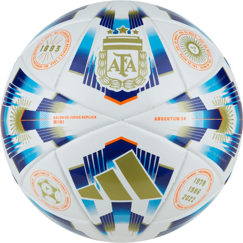 Adidas Argentina Mini Soccer Ball product image 1, provided for visual reference and product detail review