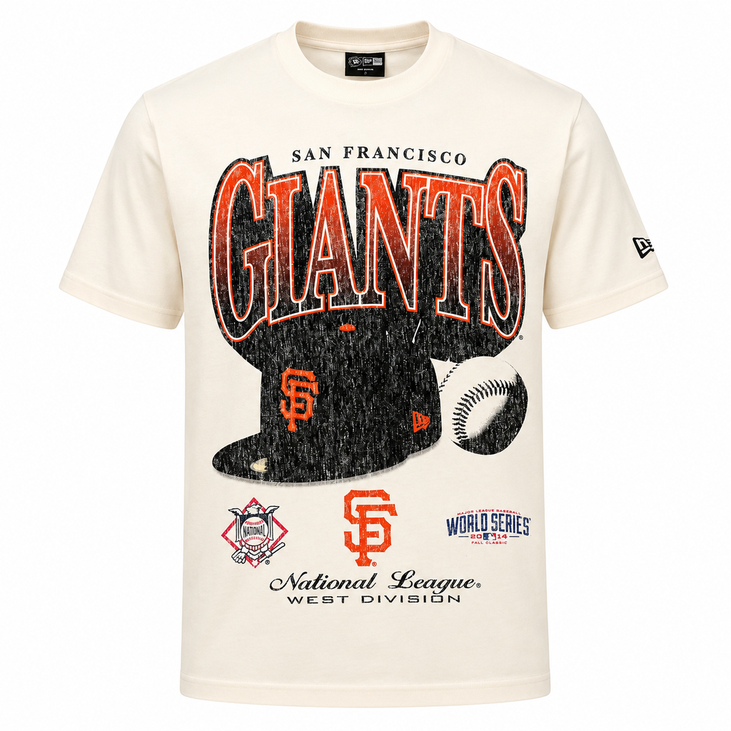 New Era Men San Francisco Giants Faded Graphic T Shirt product image 1, provided for visual reference and product detail