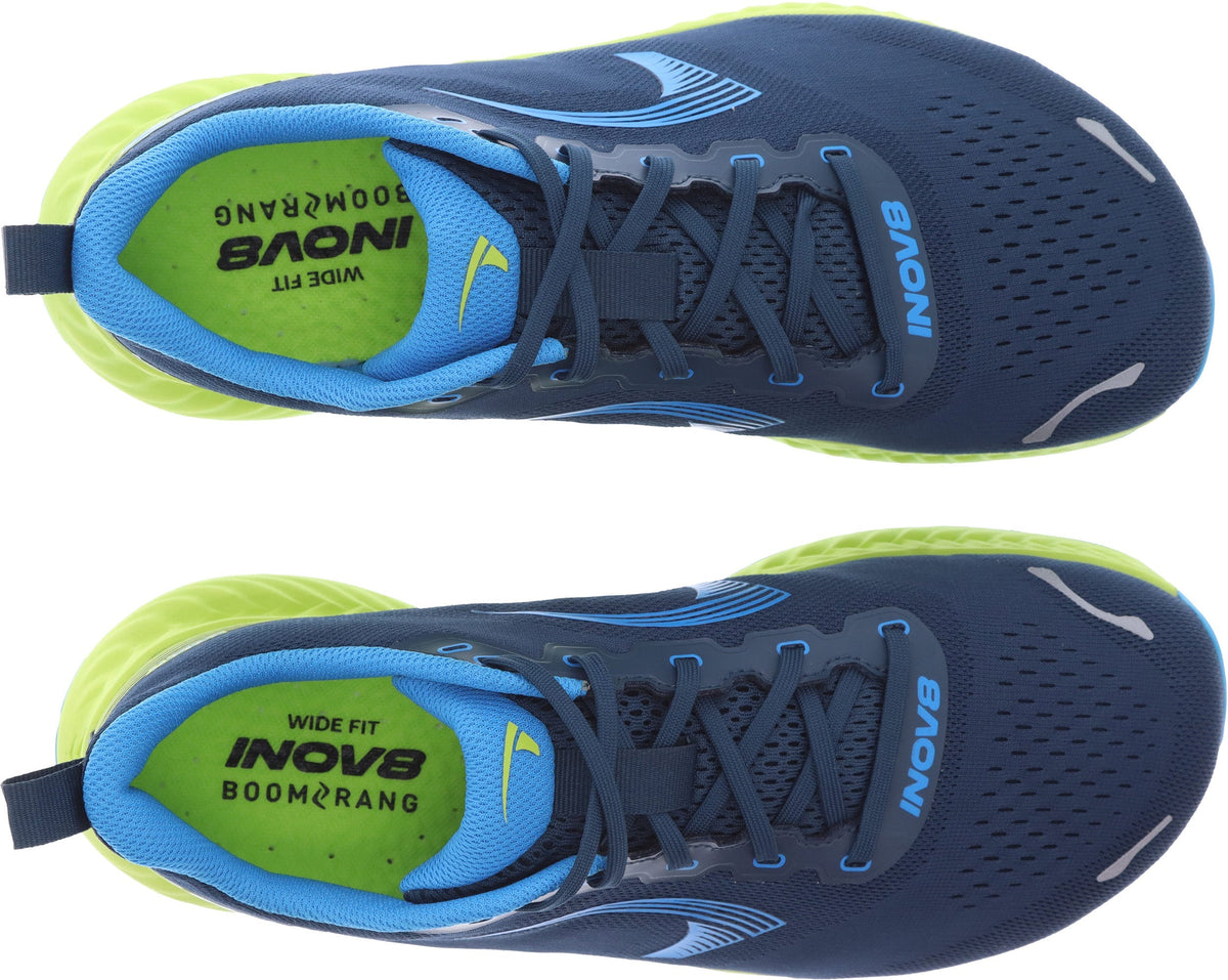 Inov8 RoadFly WIDE FIT Men Running Shoes - Blue | Running & Training product image 4, provided for visual reference and