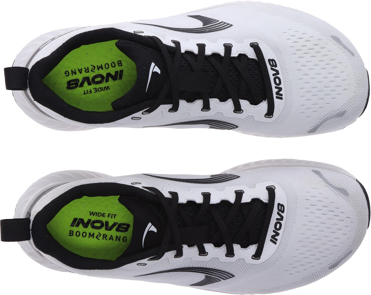 Inov8 RoadFly WIDE FIT Men Running Shoes - White | Running & Training product image 4, provided for visual reference and