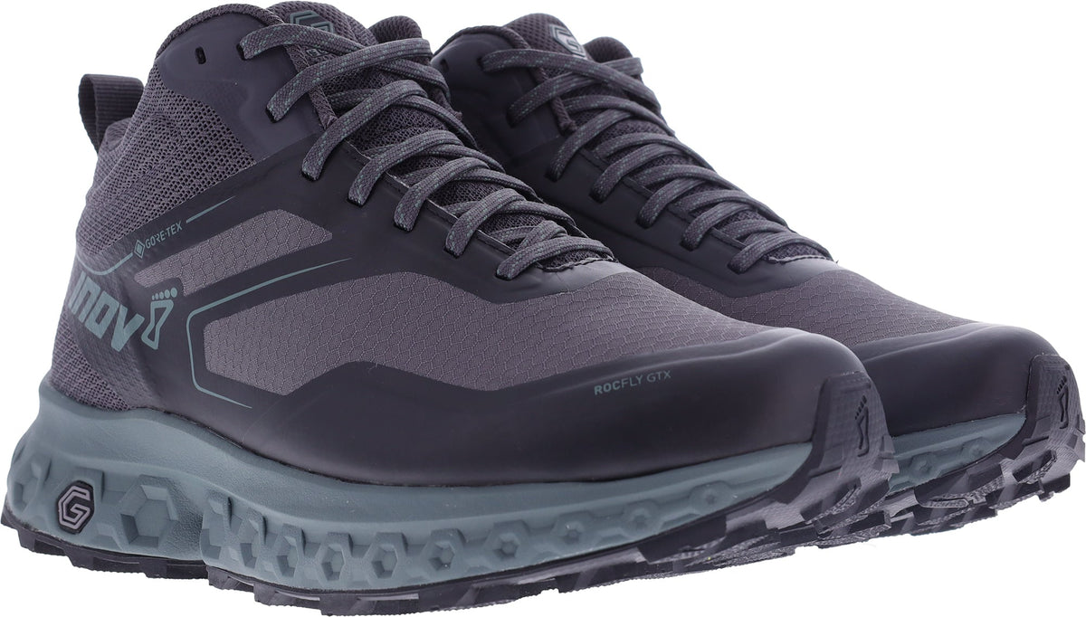 Inov8 RocFly G 390 GORE-TEX Women Walking Boots - Grey | Outdoor Performance product image 6, provided for visual reference