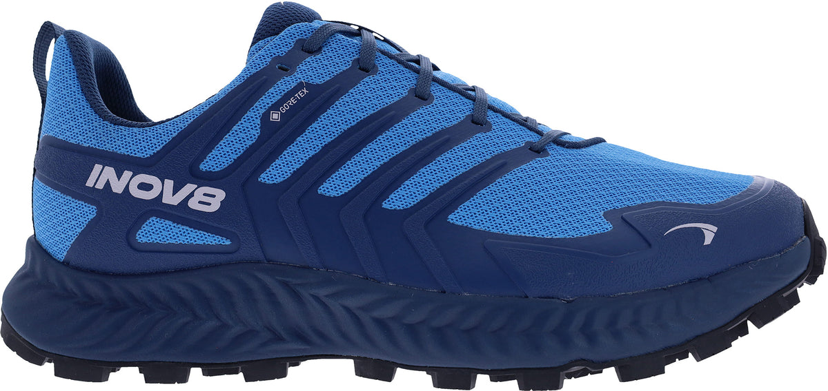 Inov8 Roclite GORE-TEX WIDE FIT Men Walking Shoes - Blue | Outdoor Performance product image 1, provided for visual