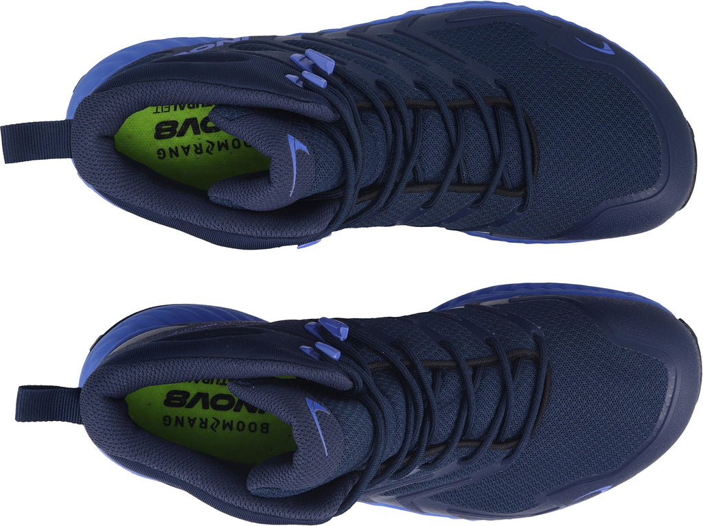 Inov8 Roclite Mid GORE-TEX WIDE FIT Men Walking Boots - Blue | Outdoor Performance product image 4, provided for visual
