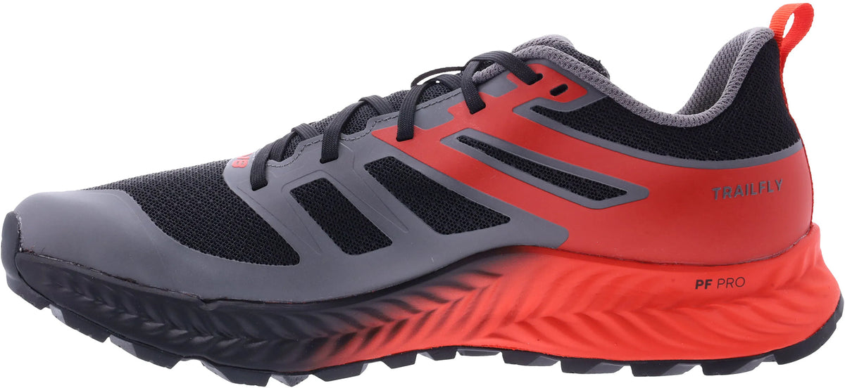 Inov8 TrailFly Men Trail Running Shoes - Black | Trail Running product image 3, provided for visual reference and product