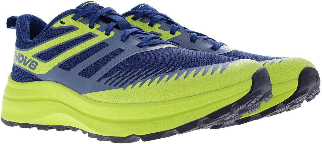 Inov8 TrailFly Max WIDE FIT Men Trail Running Shoes - Blue | Trail Running product image 6, provided for visual reference
