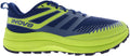 Inov8 TrailFly Max WIDE FIT Men Trail Running Shoes - Blue | Trail Running product image 1, provided for visual reference