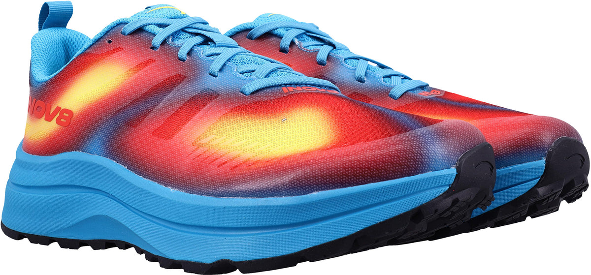 Inov8 TrailFly Max WIDE FIT Men Trail Running Shoes - Blue | Trail Running product image 6, provided for visual reference