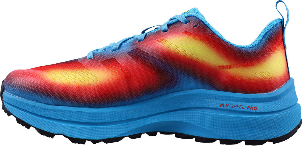 Inov8 TrailFly Max WIDE FIT Men Trail Running Shoes - Blue | Trail Running product image 3, provided for visual reference