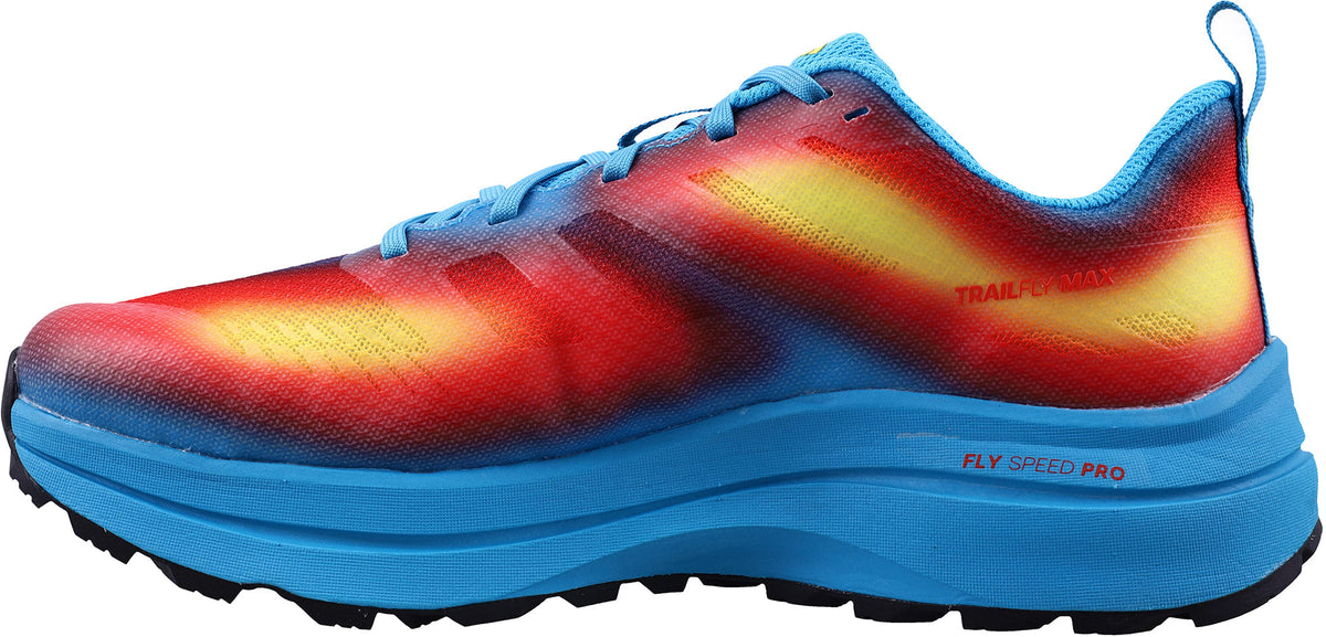 Inov8 TrailFly Max WIDE FIT Men Trail Running Shoes - Blue | Trail Running product image 3, provided for visual reference
