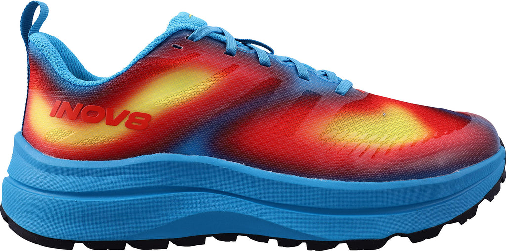 Inov8 TrailFly Max WIDE FIT Men Trail Running Shoes - Blue | Trail Running product image 1, provided for visual reference