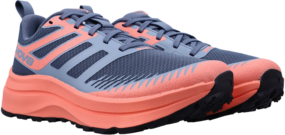 Inov8 TrailFly Max WIDE FIT Women Trail Running Shoes - Blue | Trail Running product image 6, provided for visual reference