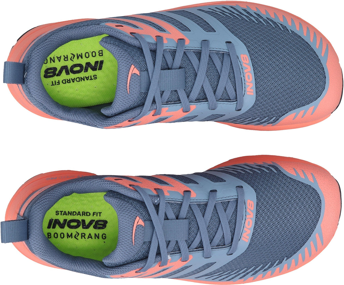 Inov8 TrailFly Max WIDE FIT Women Trail Running Shoes - Blue | Trail Running product image 4, provided for visual reference