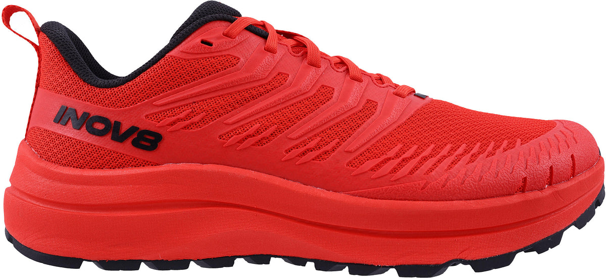 Inov8 TrailFly Max V2 Women Trail Running Shoes - Red | Trail Running product image 1, provided for visual reference and