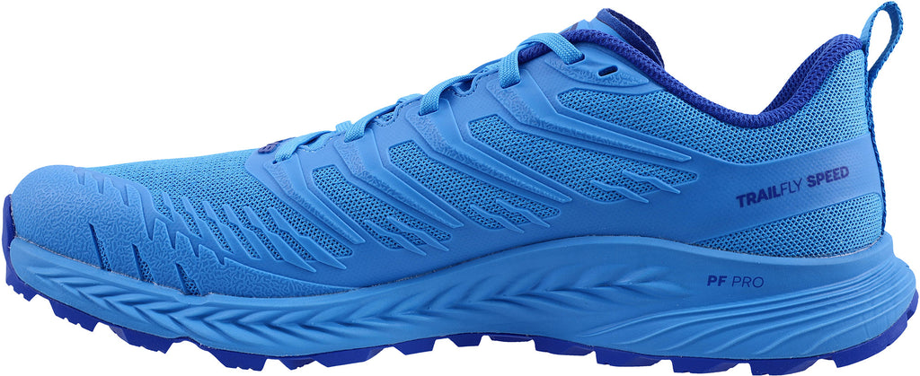 Inov8 TrailFly Speed V2 WIDE FIT Men Trail Running Shoes - Blue | Trail Running product image 3, provided for visual