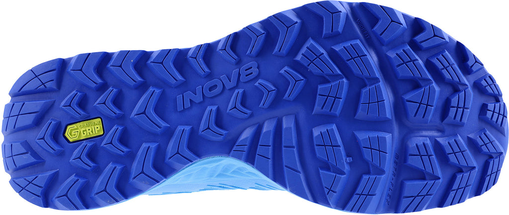 Inov8 TrailFly V2 WIDE FIT Men Trail Running Shoes - Blue | Trail Running product image 2, provided for visual reference and