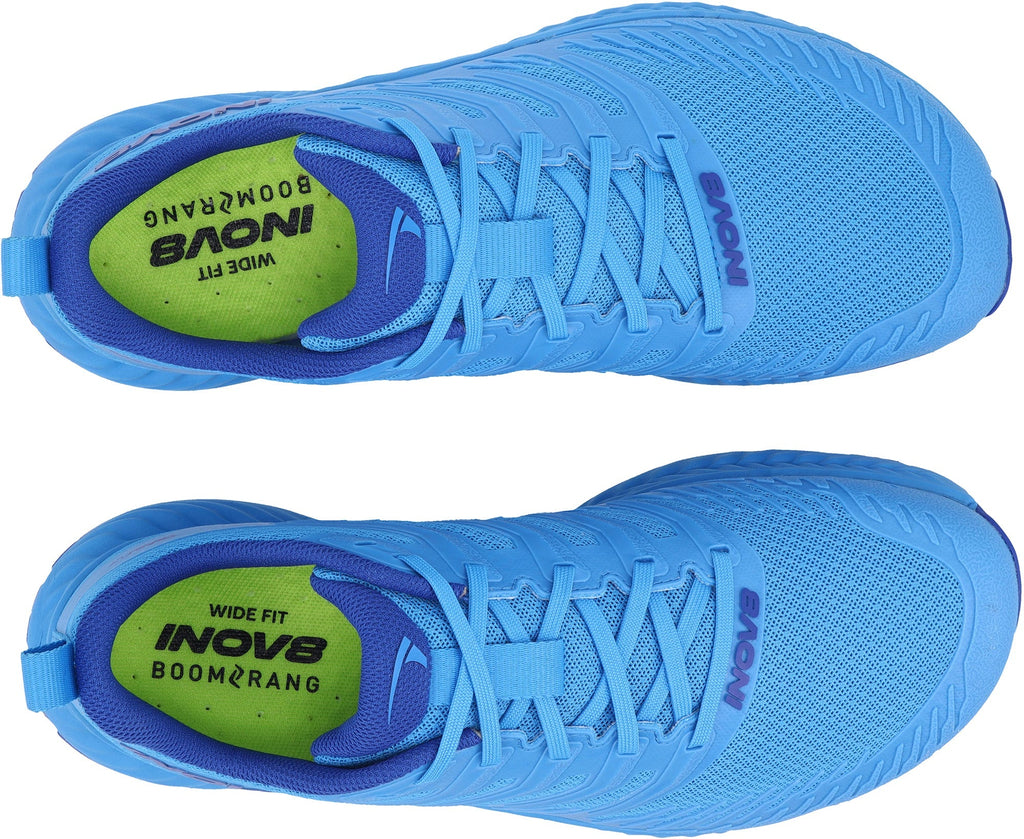 Inov8 TrailFly V2 WIDE FIT Men Trail Running Shoes - Blue | Trail Running product image 4, provided for visual reference and