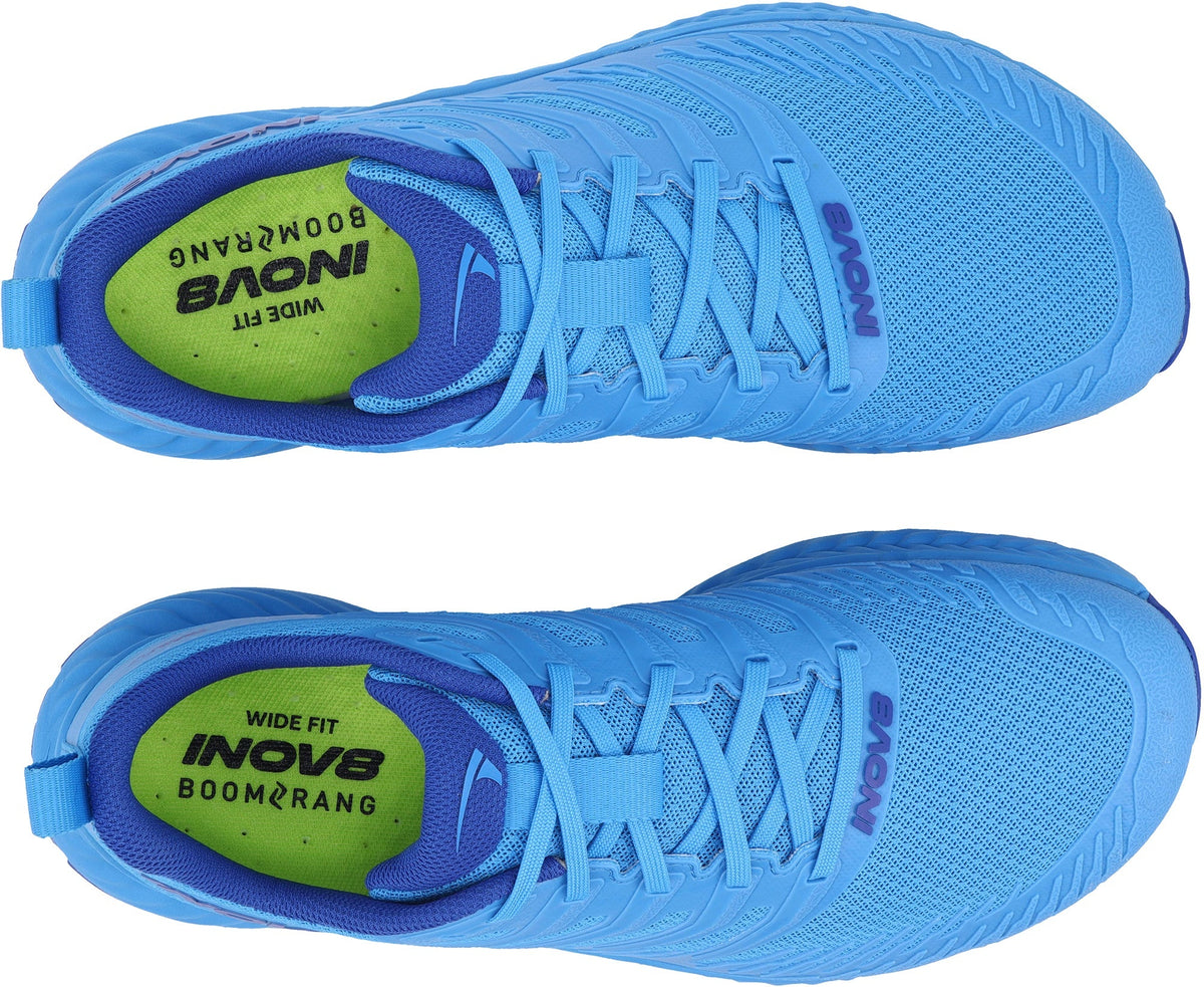 Inov8 TrailFly V2 WIDE FIT Men Trail Running Shoes - Blue | Trail Running product image 4, provided for visual reference and