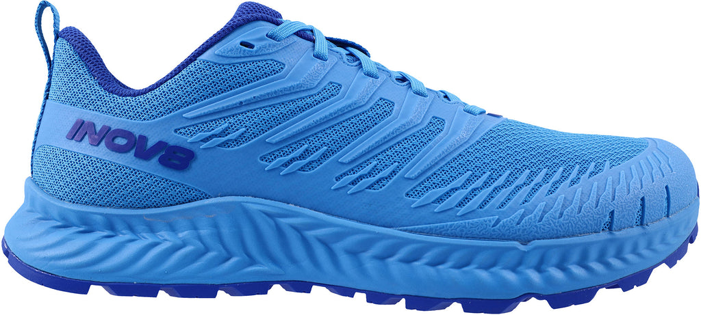 Inov8 TrailFly V2 WIDE FIT Men Trail Running Shoes - Blue | Trail Running product image 1, provided for visual reference and