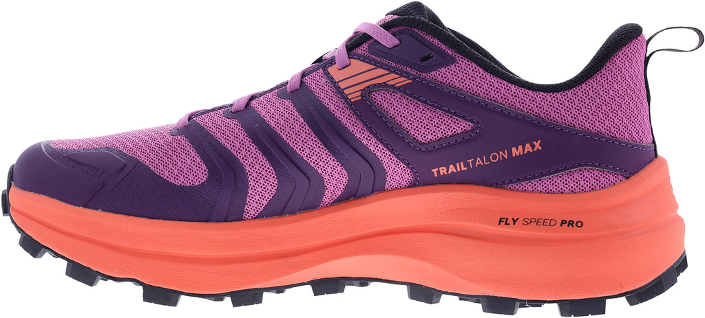 Inov8 TrailTalon Max Women Trail Running Shoes - Purple | Trail Running product image 3, provided for visual reference and