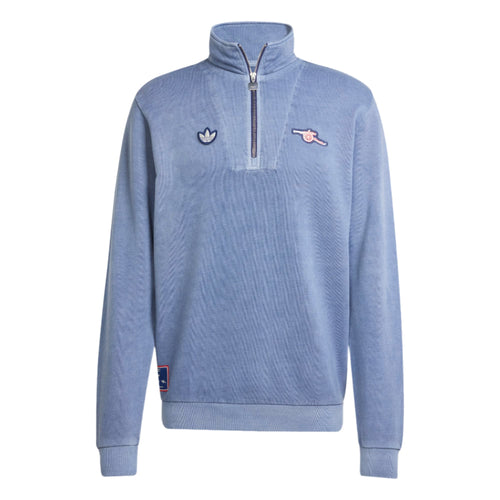 Adidas Arsenal Quarter Zip Hoodie product image 1, provided for visual reference and product detail review