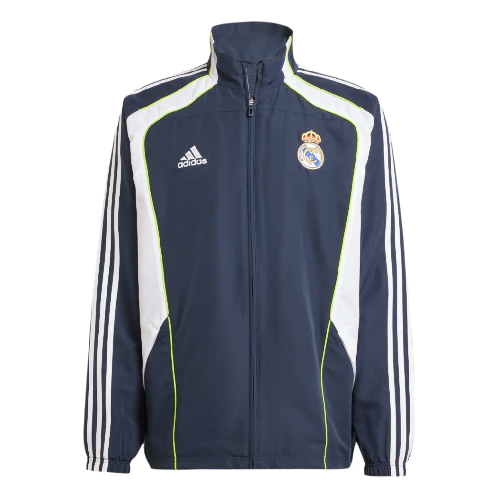 Adidas Men Real Madrid UBP Track Top Jacket product image 1, provided for visual reference and product detail review