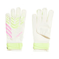 Adidas Predator GL Training Gloves- White/Pink/Yellow product image 1, provided for visual reference and product detail