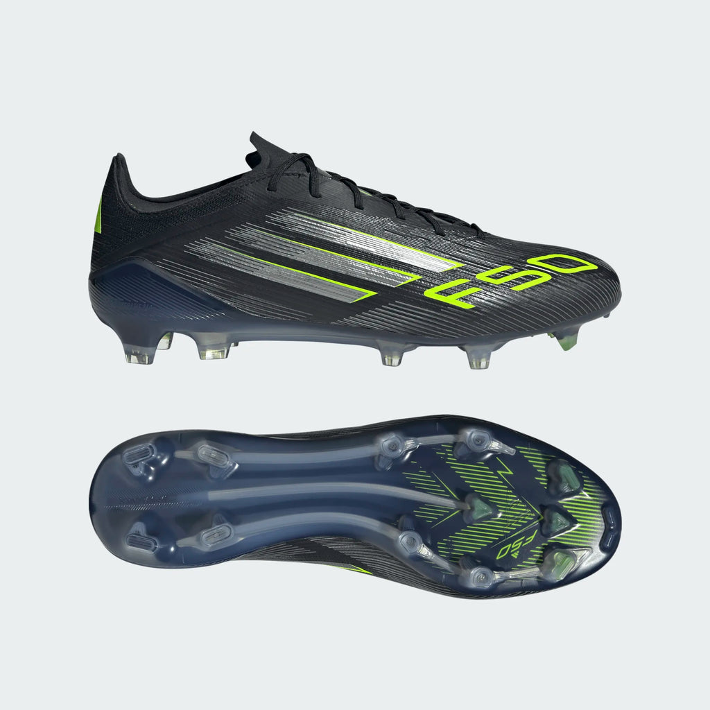 Adidas F50 Elite FG/MG-CBLACK/IRONMT/LUCLEM product image 3, provided for visual reference and product detail review