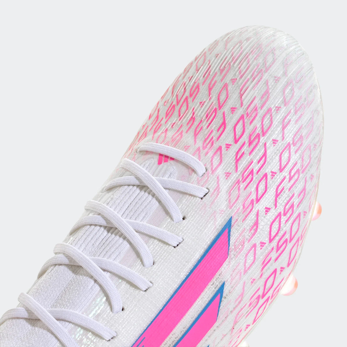 Adidas Women F50 SPARKFUSION Elite FG/AG-FTWWHT/LUCPNK/FTWWHT product image 4, provided for visual reference and product