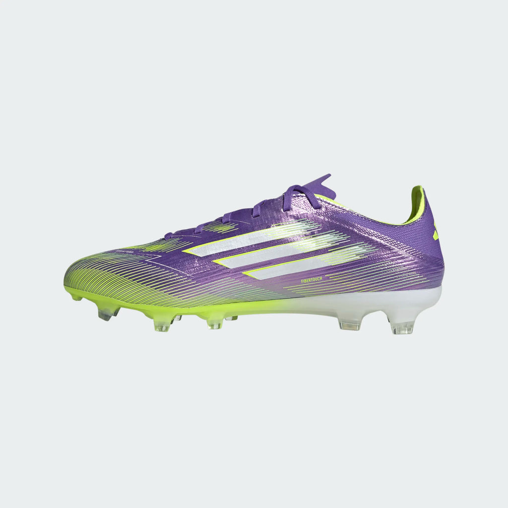 Adidas F50 Pro FG/MG- PURRUS/FTWWHT/LUCLEM product image 2, provided for visual reference and product detail review