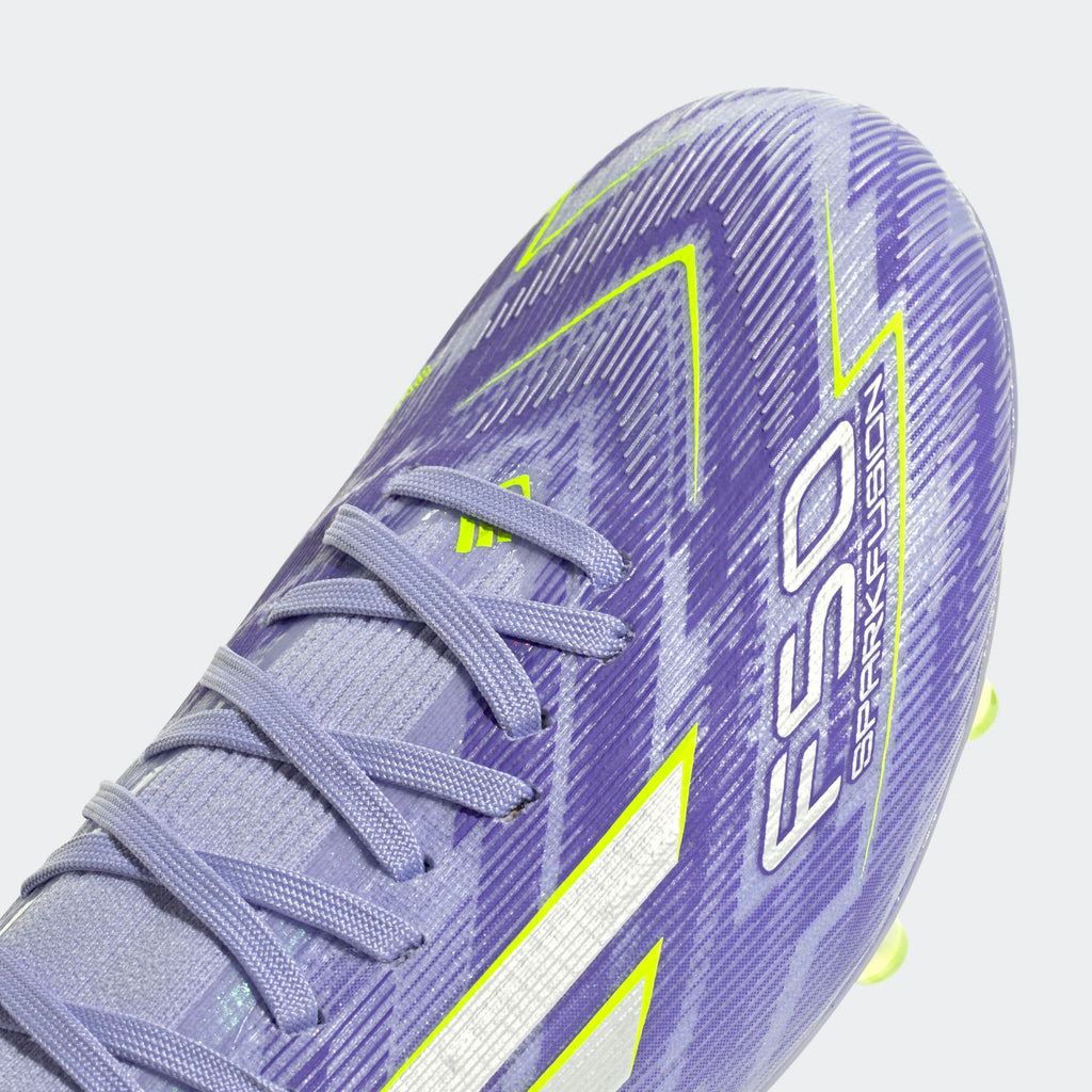Adidas Women F50 SPARKFUSION Pro FG/AG-VIOTON/LUCLEM/PURRUS product image 5, provided for visual reference and product