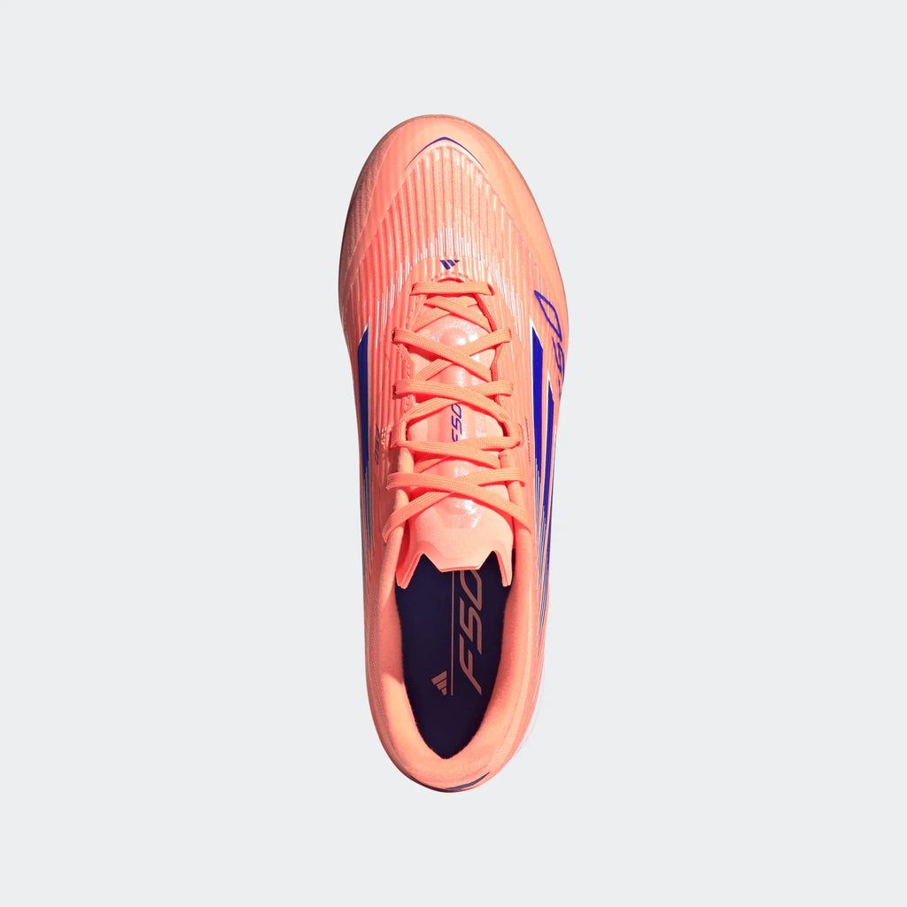 Adidas F50 League IC-BEAORA/LUCBLU/FTWWHT product image 4, provided for visual reference and product detail review