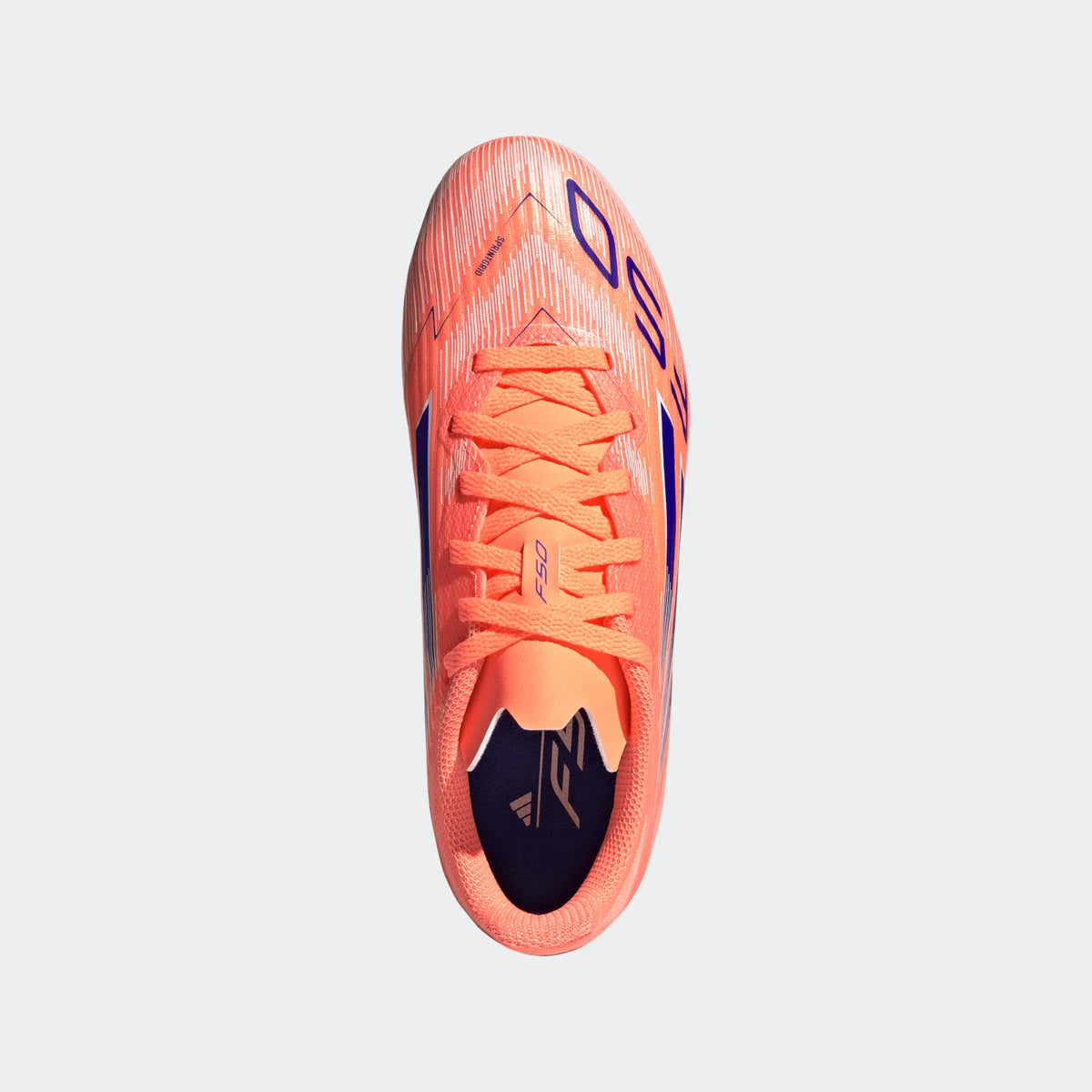 Adidas JR F50 League FG/MG-BEAORA/LUCBLU/FTWWHT product image 5, provided for visual reference and product detail review