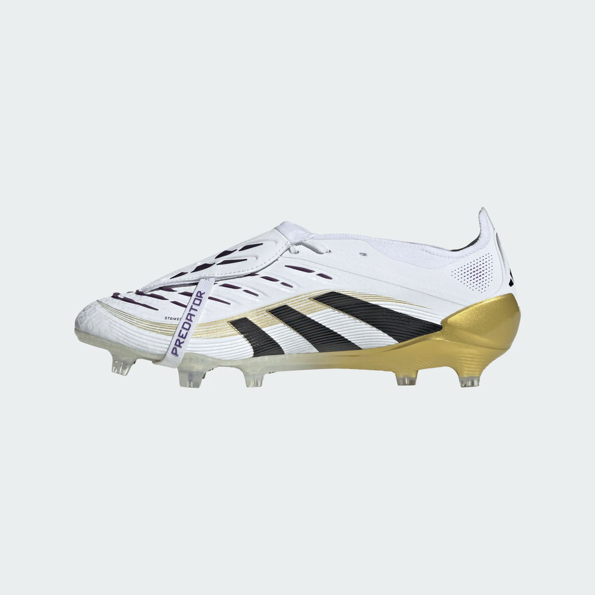 Adidas Predator Elite FG-Cloud White / Core Black / Gold Metallic product image 4, provided for visual reference and product