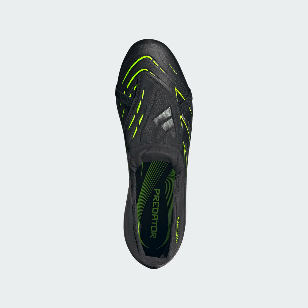 Adidas Predator League FT FG/MG-BLACK/CARBON/LUCLEM product image 6, provided for visual reference and product detail review