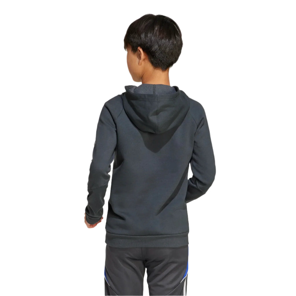 Adidas Youth Messi Hoodie-Carbon product image 2, provided for visual reference and product detail review