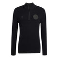 Adidas Germany 1/4 ZiP Sweater Black product image 1, provided for visual reference and product detail review