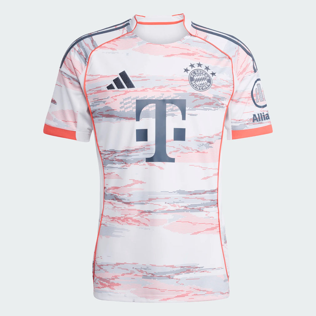 Adidas Men FC Bayern Munich Away Replica Jersey 25/26 product image 1, provided for visual reference and product detail