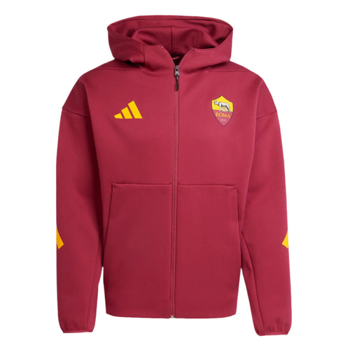 Adidas A.S. Roma Anthem Jacket product image 1, provided for visual reference and product detail review