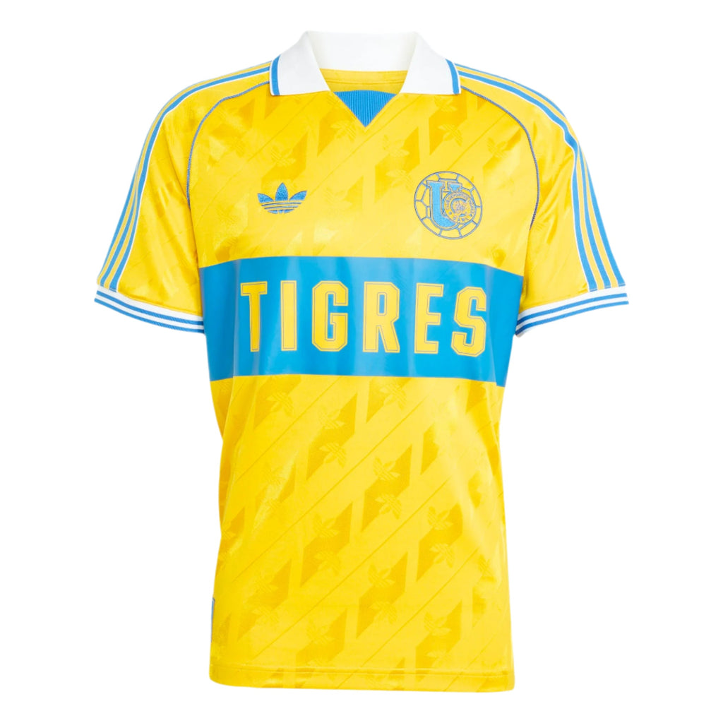 Adidas Men Tigres TUANL 65th Anniversary Jersey 25/26 product image 1, provided for visual reference and product detail
