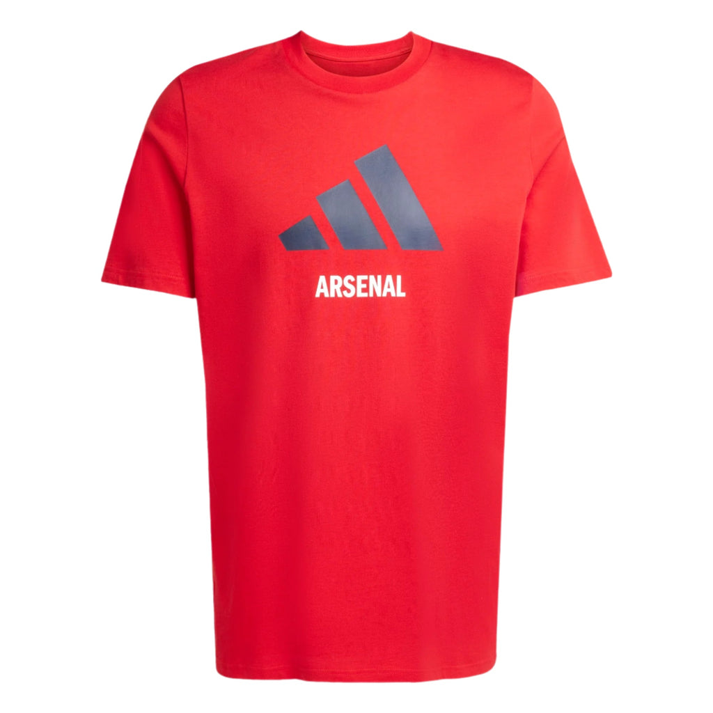 Adidas Arsenal FC Seasonal Graphic T-Shirt product image 1, provided for visual reference and product detail review