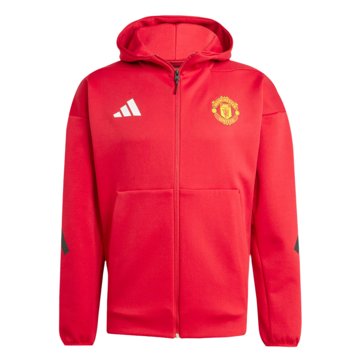 Adidas Manchester United Z.N.E Anthem Jacket product image 1, provided for visual reference and product detail review