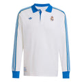Adidas Real Madrid Real Icon Long Sleeve Polo Shirt product image 1, provided for visual reference and product detail review